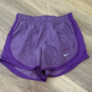 Nike Women's Athletic Shorts in Purple